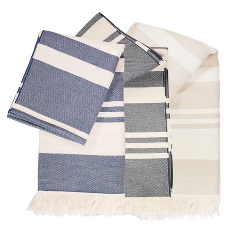 Fouta coton biologique 190g AXELINE, RIONDET SERIPUB, EYBENS