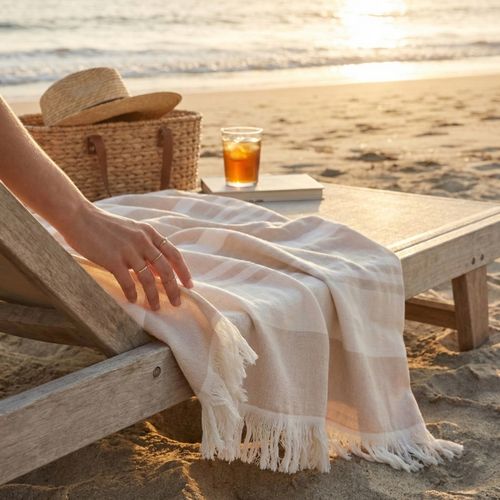 Fouta coton biologique 190g AXELINE thumbnail 4