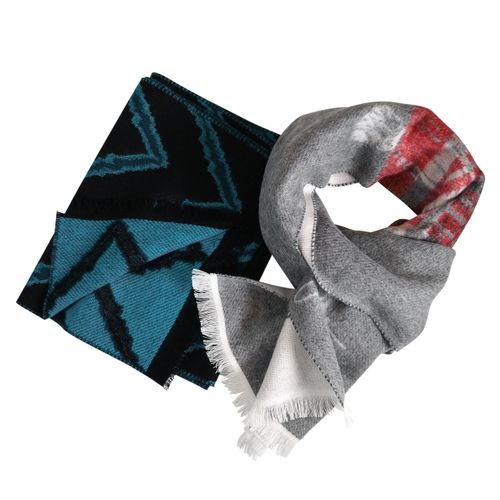 Écharpe jacquard 280g - 1