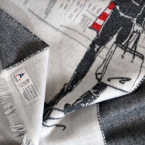 Écharpe jacquard 280g - 2