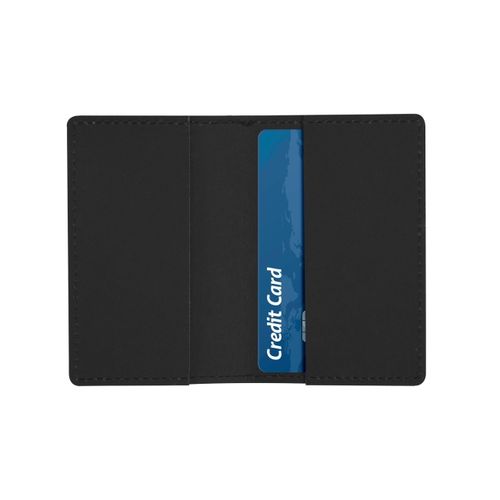 Porte-cartes double cuir régénéré - 3