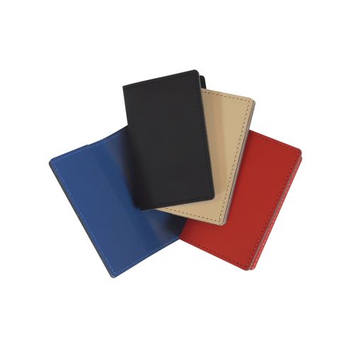 Porte-cartes double cuir régénéré, RIONDET SERIPUB, EYBENS