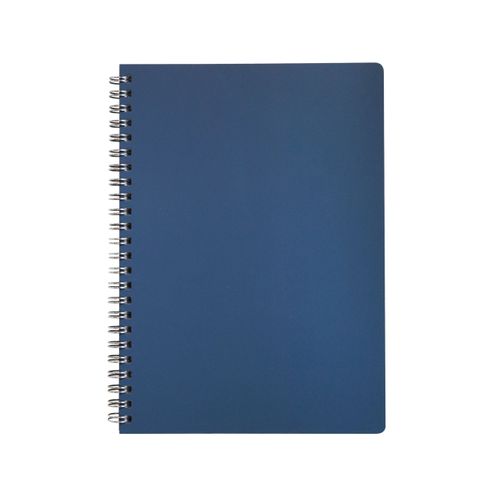 Cahier à spirale cuir régénéré - 3