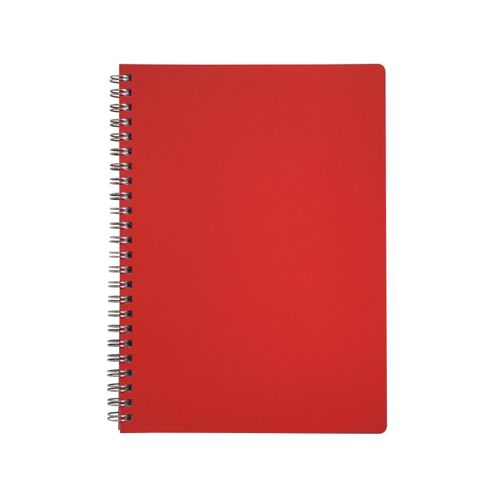 Cahier à spirale cuir régénéré - 5