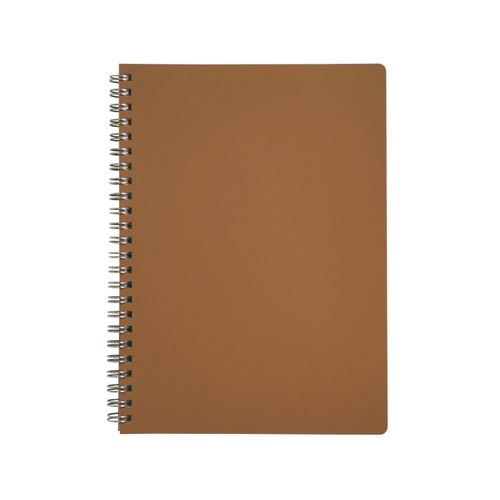 Cahier à spirale cuir régénéré - 7