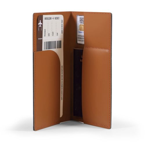 Compagnon de voyage cuir régénéré - 2