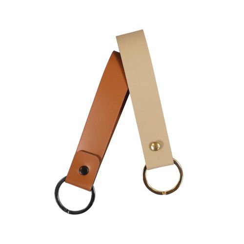 Porte-clés cuir régénéré, RIONDET SERIPUB, EYBENS