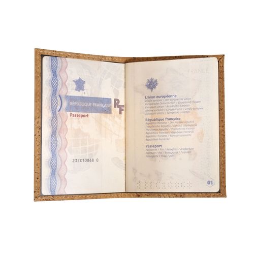 Porte-passeport liège - 2