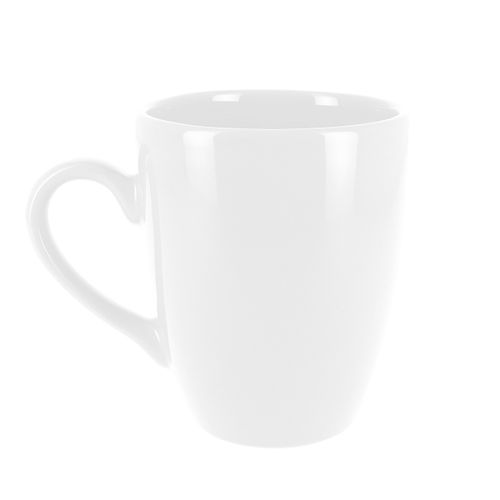Mug céramique blanche brillante 250ml - YOKO - 1