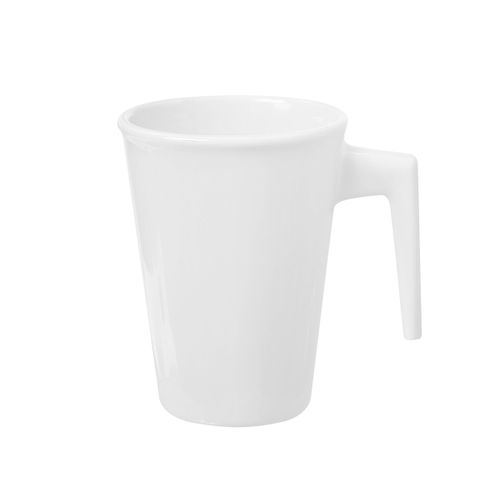 Mug céramique blanche brillante 280ml - FIDEL - 1