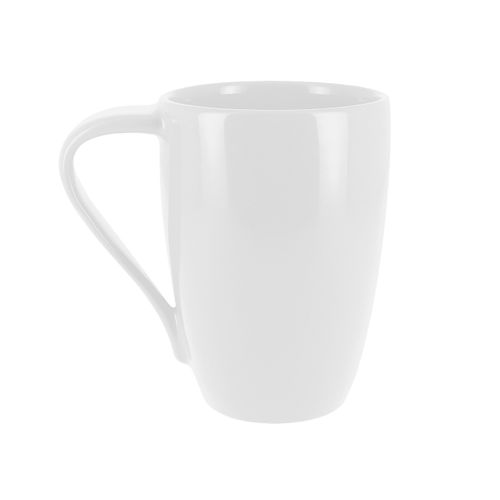 Mug céramique blanche brillante 330ml - QUINCY - 1