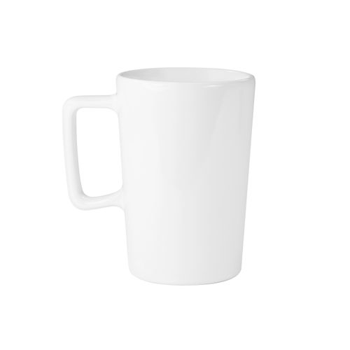 Mug céramique blanche brillante 330ml - FELIX - 1