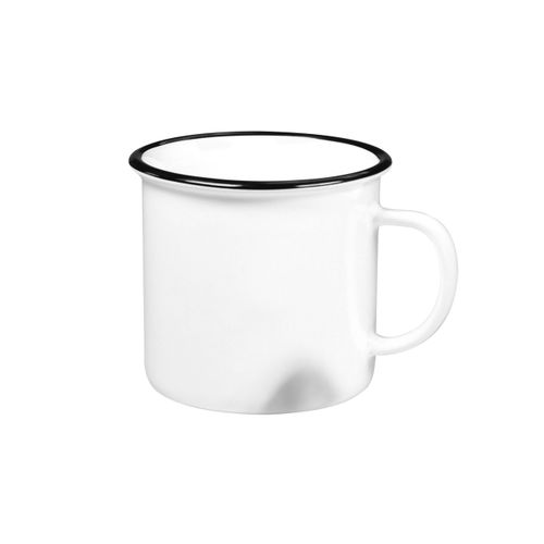 Mug céramique blanche brillante 280ml - ALFRED - 1