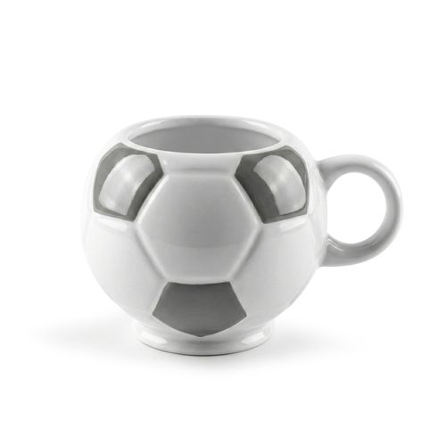 Mug céramique blanc brillant 320ml - GASPARD - 1