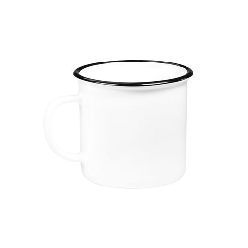 Mug céramique blanche brillante 280ml - LOUIS - 1