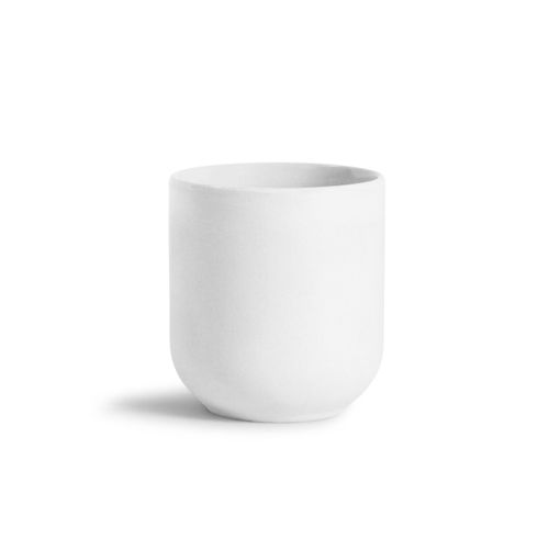 Mug céramique blanche brillante 240ml - LUCAS - 1