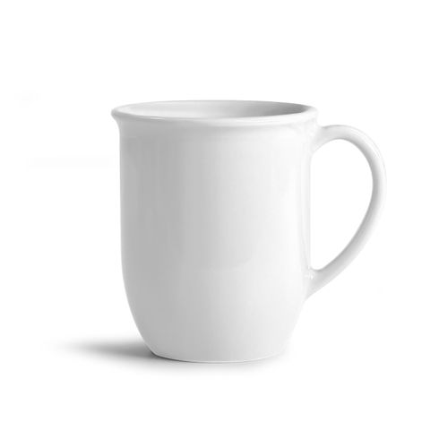 MUG céramique blanche brillante 350ml - PAULA - 1