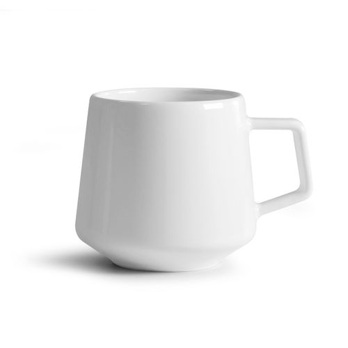 MUG céramique blanche brillante 260ml - JULES - 2