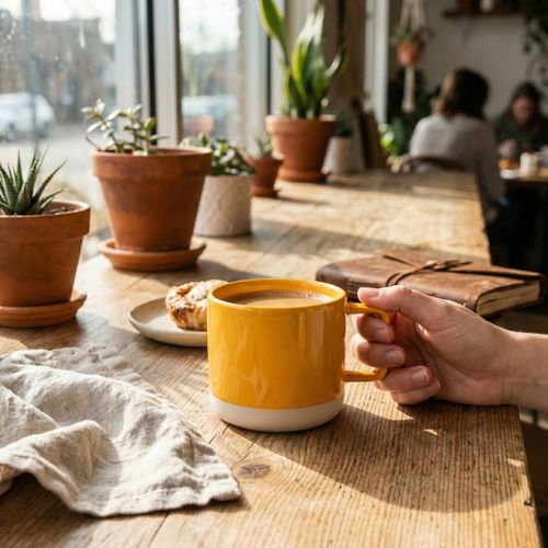 Mug céramique de couleur 250 ml - LOUNA - 4