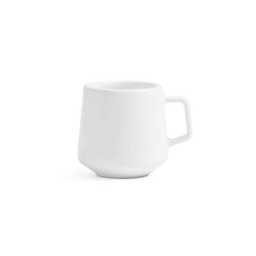 Tasse céramique blanche brillante 90ml - JULIUS - 1