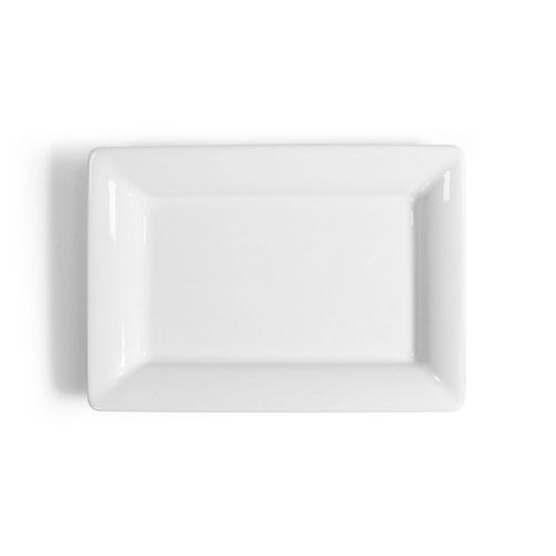 Vide poche céramique blanche brillante - 1