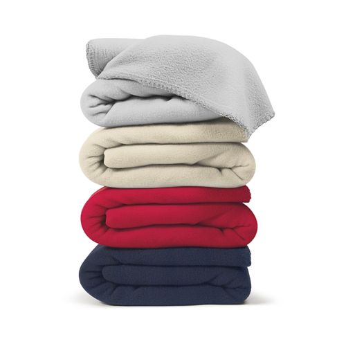 Plaid polaire RPET250g, RIONDET SERIPUB, EYBENS