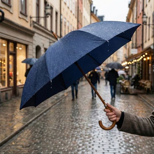 Parapluie de ville ouverture manuelle - 3