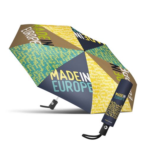 Parapluie pliable poignée rubber - 2