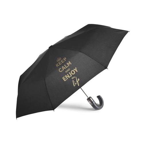 Parapluie pliable poignée PU courbe, Rainman