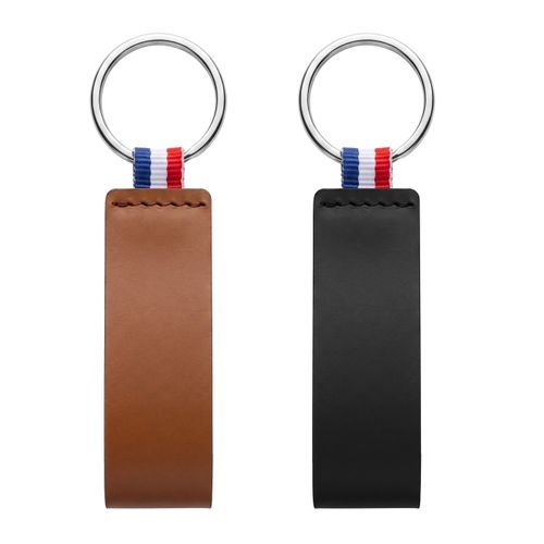 Porte-clés cuir régénéré, RIONDET SERIPUB, EYBENS