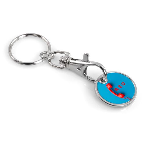 PORTE-CLÉS JETON CLASSIQUE QUADRI - 2