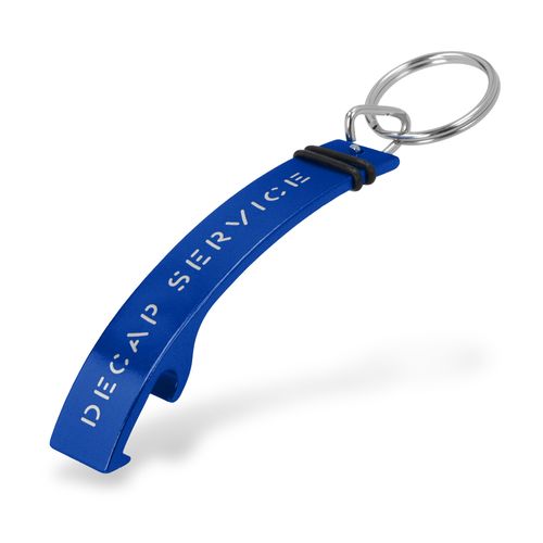 PORTE-CLÉS DÉCAPSULEUR ALUMINIUM 80mm - 1