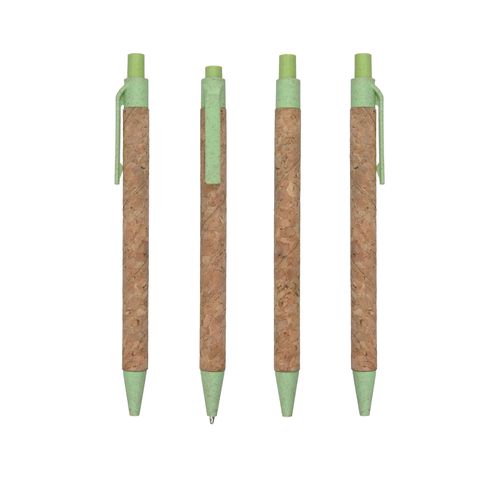 STYLO À BILLE EN PAILLE ET PP - 2