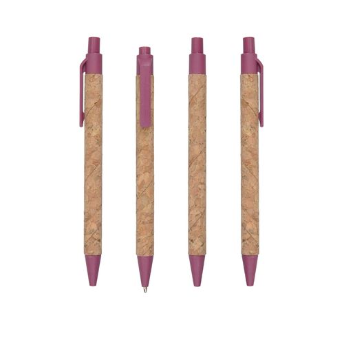 STYLO À BILLE EN PAILLE ET PP - 3