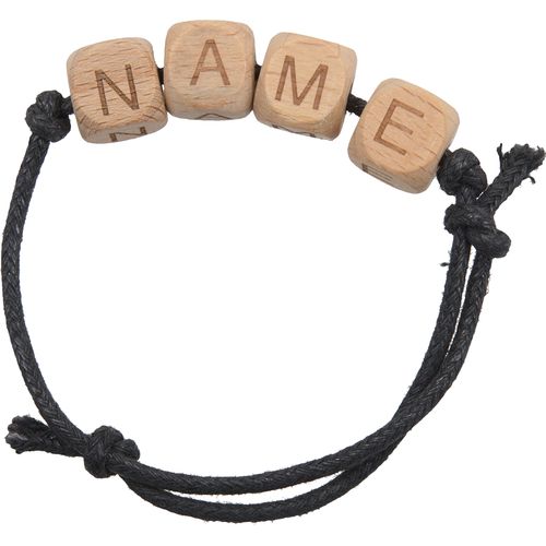 BRACELET ALPHABET BOIS - 1