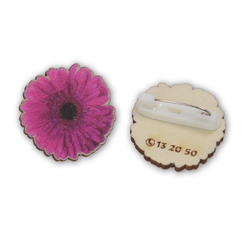 BADGE EN BOIS - 2