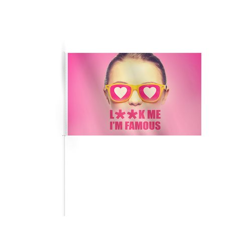 DRAPEAU EN RPET (30x20CM) - 3