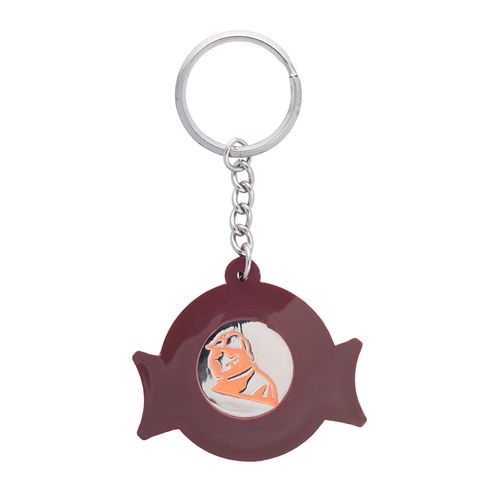 PORTE-CLÉS PVC SOUPLE + JETON MÉTAL - 2