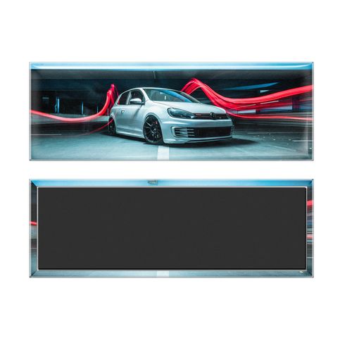 MAGNET BOUTON RECTANGLE - FRANCE - 1
