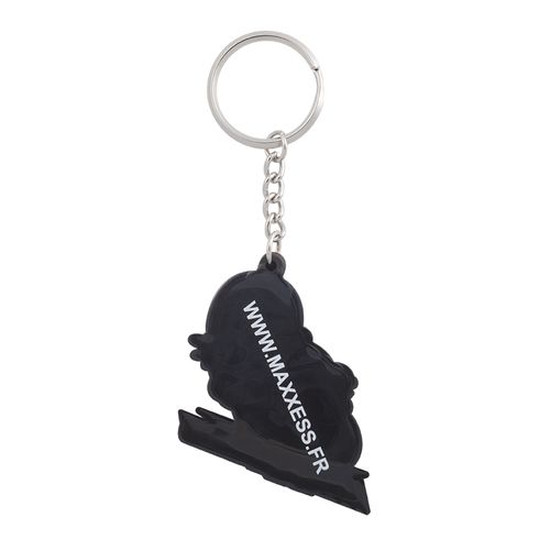 PORTE-CLÉS PVC SOUPLE 3D FOND PLAT - 2