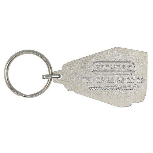 PORTE-CLÉS ZAMAC ÉMAIL PREMIUM