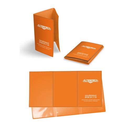 PORTE CARTE GRISE 3 VOLETS - 2