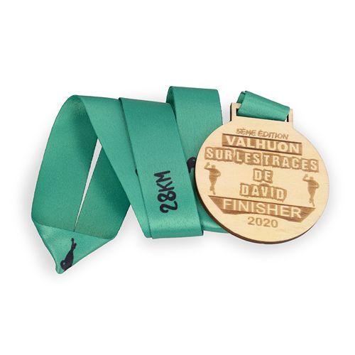 MÉDAILLE BOIS SUR MESURE - 2