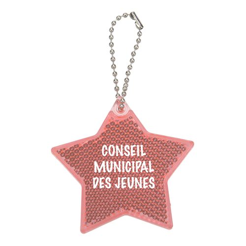 PC ACRYLIQUE RÉTRORÉFLÉCHISSANT ETOILE