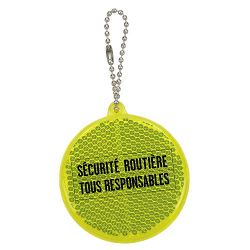 PC ACRYLIQUE RÉTRORÉFLÉCHISSANT ROND - 1