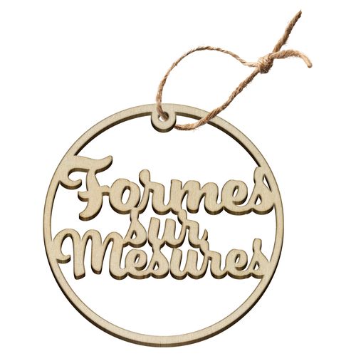 DECORATION EN BOIS - LASER - 2