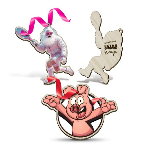 DÉCORATION EN BOIS - IMPRESSION UV - 3