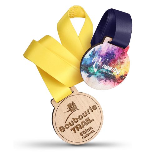 MÉDAILLE BOIS - 70MM - FRANCE - 1