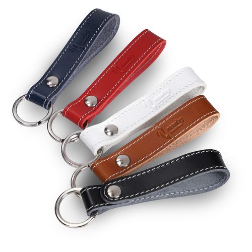 PORTE-CLES CUIR- MADE IN FRANCE - 2