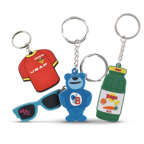 PORTE-CLÉS PVC 2D 1 FACE - TURQUIE